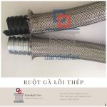 Ống ruột gà lõi thép bọc nhựa PVC, ống luồn dây điện, ống thép mềm mạ kẽm