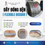 Dây đồng bện mạ thiếc, Busbar đồng mềm, Thanh nối đồng mềm, Dây tiếp địa máng cáp