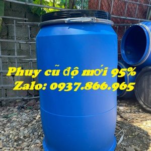 Bán thùng phuy nhựa cũ tại hà nội, phuy nhựa, phuy các loại, phi cũ