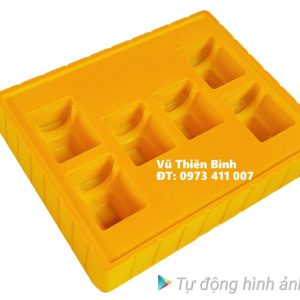 Phun Nhung Trên Mọi Chất Liệu, Khay nhựa định hình