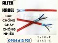 Cáp tín hiệu báo cháy chống cháy chống nhiễu 2×1.0mm Altek Kabel