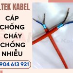 Cáp tín hiệu báo cháy chống cháy chống nhiễu 2×1.0mm Altek Kabel