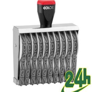 Dấu số 10 số cao 15mm colop 15010 kích thước 15x113mm