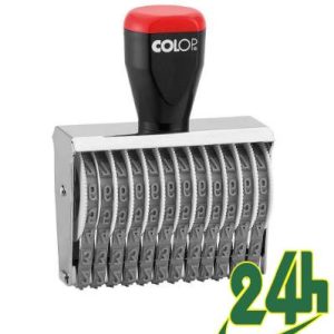 Dấu số 10 số cao 7mm colop 07010 kích thước 7x66mm