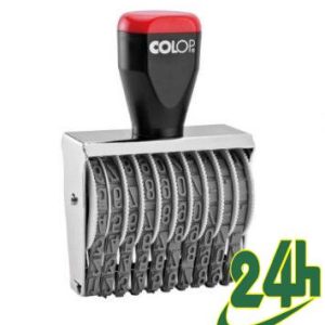 Dấu số 10 số cao 9mm colop 09010 kích thước 9x63mm