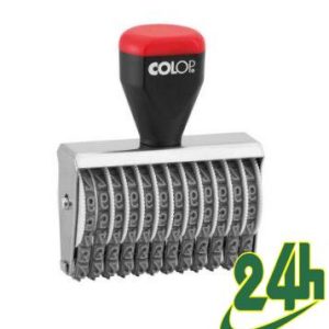 Dấu số 12 số cao 5mm colop 05012 kích thước 5x53mm