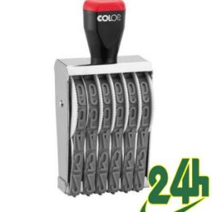 Dấu số 6 số cao 18mm colop 18006 kích thước 18x64mm