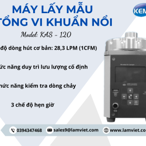 Máy lấy mẫu tổng vi khuẩn nổi