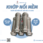 Khớp Nối Chống Rung Inox Mặt Bích| Khớp nối giảm rung inox 304| khớp chống rung kim loại