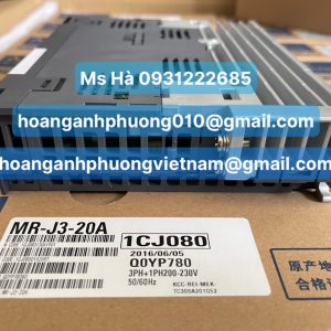 Driver 200W | MR-J3-20A | Hoàng Anh Phương bán chuyên mitsubishi