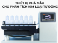 Thiết bị phá mẫu cho phân tích kim loại tự động