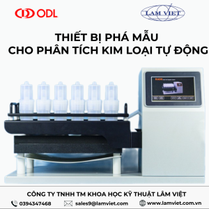 Thiết bị phá mẫu cho phân tích kim loại tự động