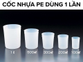 Cốc nhựa PE dùng một lần Sanplatec