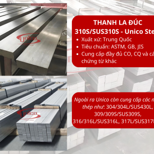 Thanh la đúc 310S/SUS310S – Unico Steel