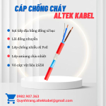 Cáp chống cháy chống nhiễu +E+GFT Altek Kabel chống cháy trong nhiệt độ cao