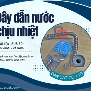 Dây dẫn nước,ống cấp nước mềm inox, ống dẫn nước mềm chịu nhiệt, dây cấp nước lavabo