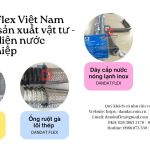 Dây cấp nước inox cho bình nóng lạnh, dây dẫn nước mềm chịu nhiệt inox 304 phi 21