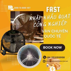 Thủ tục nhập khẩu quạt công nghiệp mới nhất