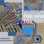 Dây dẫn nước,ống cấp nước mềm inox, ống dẫn nước mềm chịu nhiệt, dây cấp nước lavabo