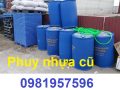 Thùng phi nhựa 200 lít, phi nhựa 200l, thùng phi 200 lít, phuy nhựa 200l