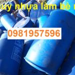 nhựa 220l nắp nhỏ, phuy nhua lam be, phuy nhựa làm bè nổi