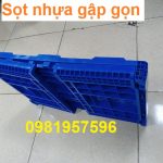 Thùng nhựa gập gọn, sọt nhựa nguyên sinh không pha tạp tại Hà Nội