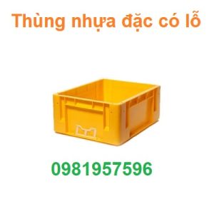 Thùng nhựa đặc, sóng bít công nghiệp, thùng nhựa đặc có lỗ, khay nhựa nguyên sinh