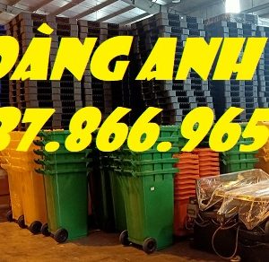 Thùng rác 660, thùng rác 240l,cung cấp các loại thùng rác