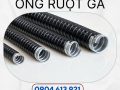 Ống sun luồn dây điện và phụ kiện đầu nối ống ruột gà lõi thép PHI 3/4 INCH