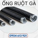 Ống sun luồn dây điện và phụ kiện đầu nối ống ruột gà lõi thép PHI 3/4 INCH