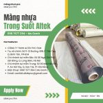 Màng nhựa pvc trong suốt khổ lớn 1.5mm