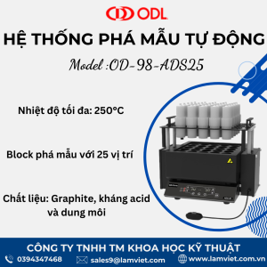 Hệ thống phá mẫu tự động ADS25