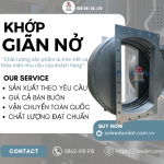 Khớp Co Giãn Cho Nồi Hơi Công Nghiệp| Khớp Nối Co Giãn Chịu Áp Cao – Giải Pháp Từ Dan Dat Co.,LTD