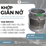 Khớp Co Giãn Cho Nồi Hơi Công Nghiệp| Khớp Nối Co Giãn Chịu Áp Cao – Giải Pháp Từ Dan Dat Co.,LTD