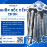 Khớp Nối Mềm Inox 2 Đầu Cong, Khớp nối mềm chống rung inox, Khớp nối mềm inox công nghiệp