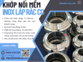 Khớp Nối Mềm Inox Lắp Rắc Co – Khớp Nối Mềm Inox Lắp Ren Giá Rẻ