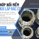 Khớp Nối Mềm Inox Lắp Rắc Co – Khớp Nối Mềm Inox Lắp Ren Giá Rẻ