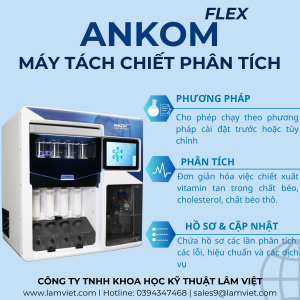 Máy tách chiết phân tích ANKOM FLEX