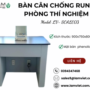 Bàn cân chống rung phòng thí nghiệm