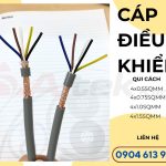 Cáp điều khiển RVV/RVVP 4×0.75mm Altek Kabel