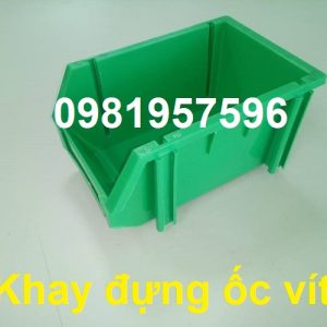 Khay nhựa đựng ốc vít, đinh, phụ kiện, linh kiện trong các nhà xưởng, nhà máy, gara