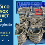 Khớp nối mềm chịu nhiệt, khớp nối mềm nối ren, khớp nối mềm inox công nghiệp