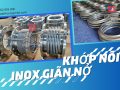 Khớp nối mềm inox chịu nhiệt, khớp nối mềm nối bích, khớp nối chống rung inox 304