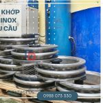 Khớp nối mềm inox chịu nhiệt, khớp nối mềm nối bích, khớp nối chống rung inox 304