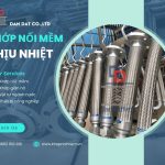 Khớp nối mềm rắc co ren, khớp nối mềm kim loại, khớp nối giảm rung máy bơm