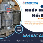 Khớp nối mềm chịu nhiệt, khớp nối mềm nối ren, khớp nối mềm inox công nghiệp