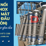 Khớp nối mềm chịu nhiệt, khớp nối mềm nối ren, khớp nối mềm inox công nghiệp