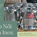 Khớp nối mềm inox chịu nhiệt, khớp nối mềm nối bích, khớp nối chống rung inox 304