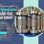 Khớp nối inox giãn nở, khớp nối kim loại chống rung, khớp nối mềm inox công nghiệp