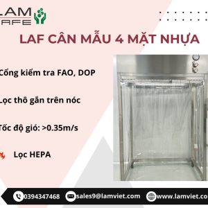 LAF cân  mẫu trong phòng sạch